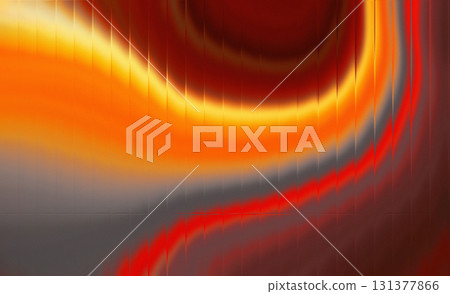 Red Orange Yellow Gray Wave Background Abstract Gradient Flow Texture Art 131377866