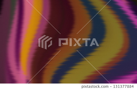 Zigzag Color Wave Background Abstract Pink Orange Yellow Blue Maroon Texture Art 131377884