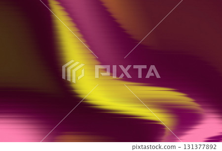 Magenta Yellow Brown Abstract Background Wavy Gradient Flow Texture Art 131377892