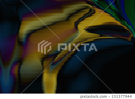 Swirl Color Abstract Background Yellow Blue Green Purple Fluid Art 131377944