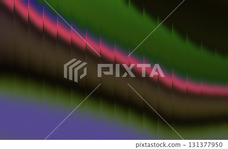 Wavy Color Band Background Abstract Gradient Spike Texture Art 131377950