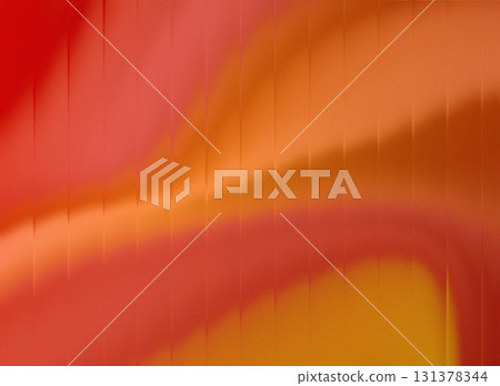 Red Orange Yellow Abstract Background Vertical Gradient Wave Line Texture Art 131378344