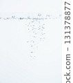 Air bubbles and foam in the water and the water surface 131378877