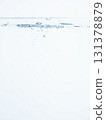 Air bubbles and foam in the water and the water surface 131378879