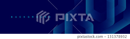 Futuristic digital concept with technology hexagons. Hexagonal digital abstract background. Hexagonal stripe line art design for poster, brochure, cover, banner, website, header Futuristic digital concept with technology hexagons. Hexagonal digital abstract background. Hexagonal stripe line art design for poster, brochure, cover, banner, website, header 131378932