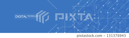 Motherboard technology circuit board texture design. Creative idea AI banner concept for internet technology. Digital motherboard concept for poster, cover, banner, header, web presentation template. Motherboard technology circuit board texture design. Creative idea AI banner concept for internet technology. Digital motherboard concept for poster, cover, banner, header, web presentation template. 131378943