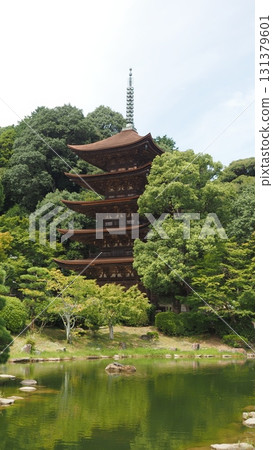 Rurikoji Temple Five Story Tower 131379601