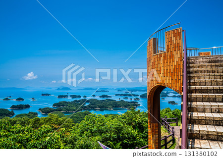 從天海峰眺望九十九島 [長崎縣佐世保市] 131380102