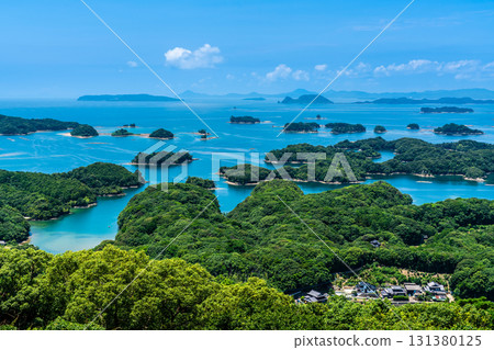 從天海峰眺望九十九島 [長崎縣佐世保市] 131380125