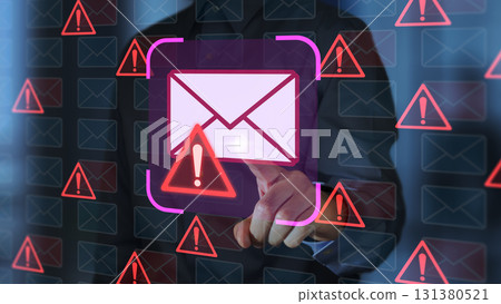 Email security software that detects phishing emails and displays warnings. Email security software that detects phishing emails and displays warnings. 131380521