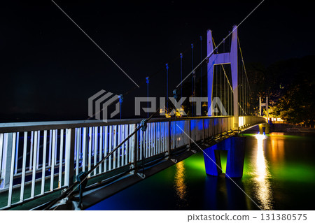 湯之小島觀月大橋亮燈【熊本縣水俁市】 131380575