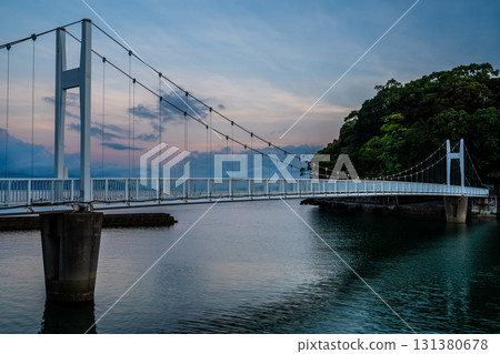 湯之小島、觀月橋、黎明【熊本縣水俁市】 湯之小島、觀月橋、黎明【熊本縣水俁市】 131380678