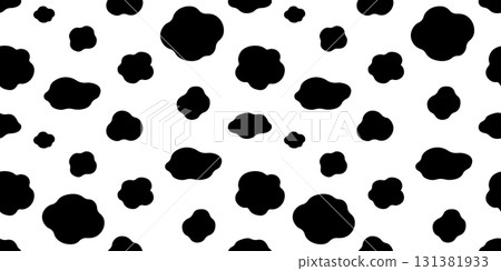 dog dalmatian skin pattern seamless camouflage cloud smoke scarf vector cartoon doodle gift wrapping paper tile background repeat wallpaper illustration textured design 131381933