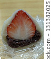 Homemade strawberry daifuku 131382025