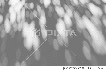 Abstract shadow overlay dappled light on a transparent background. Abstract shadow overlay dappled light on a transparent background. 131382537