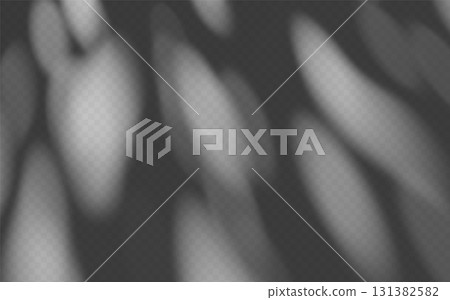 Abstract shadow overlay dappled light on a transparent background. 131382582