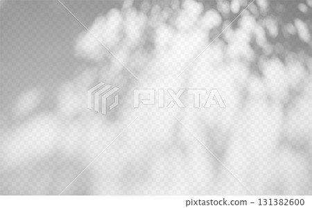 Overlay of abstract tree gobo shadows on a transparent vector background Overlay of abstract tree gobo shadows on a transparent vector background 131382600