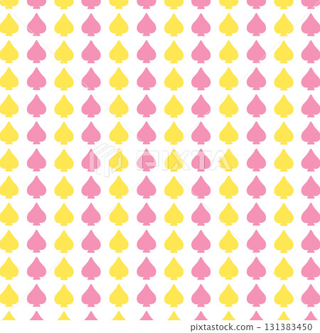 Yellow peach spade background material Yellow peach spade background material 131383450