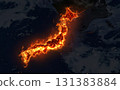 燃燒的日本列島 131383884