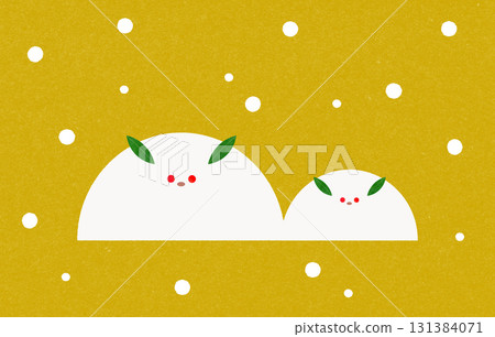 雪兔背景圖 雪兔背景圖 131384071