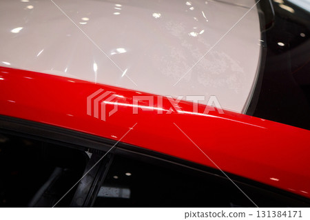 Our car wrap installation services redefine vehicle aesthetics and branding at our auto shop 131384171