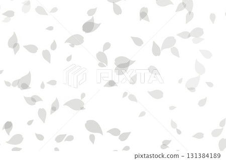 A fantastic background of white petals dancing in the wind 131384189
