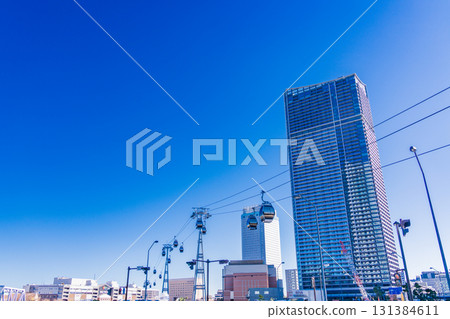[Kanagawa Prefecture] YOKOHAMA AIR CABIN under clear skies 131384611