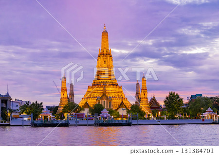 鄭王廟泰國夜景 鄭王廟泰國夜景 131384701