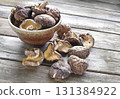 乾香菇，乾貨，漏勺，冬菇，各種形狀 131384922