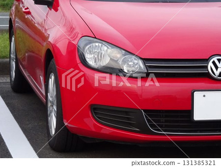 Imported car image: VW Golf VI front mask 131385321