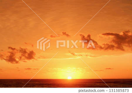 茨城縣久慈濱海灘的日出 131385873