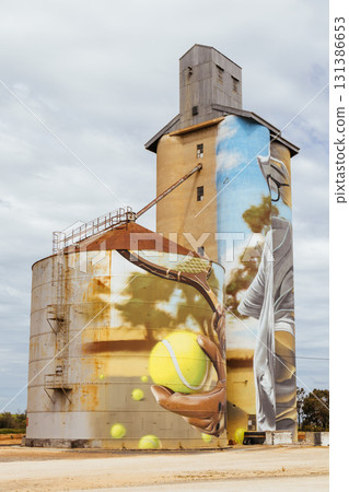 Arkona Silo Art in Victoria Australia Arkona Silo Art in Victoria Australia 131386653