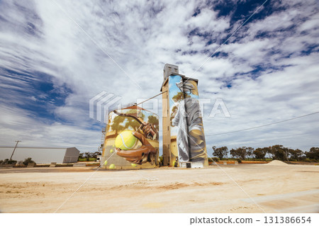 Arkona Silo Art in Victoria Australia 131386654