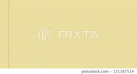Paper with yellow legal lines for writing or notepad use in office stationary. Background ruled sheet pad with horizontal document. Ideal for structured planning Paper with yellow legal lines for writing or notepad use in office stationary. Background ruled sheet pad with horizontal document. Ideal for structured planning 131387514