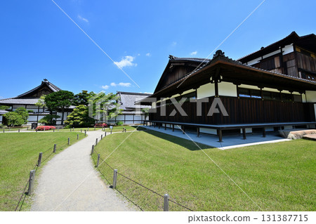 京都「二條城」的城門與石牆 131387715