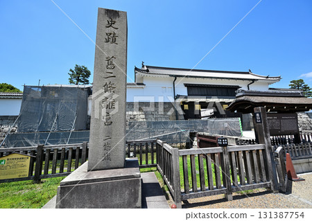 京都「二條城」的城門與石牆 131387754