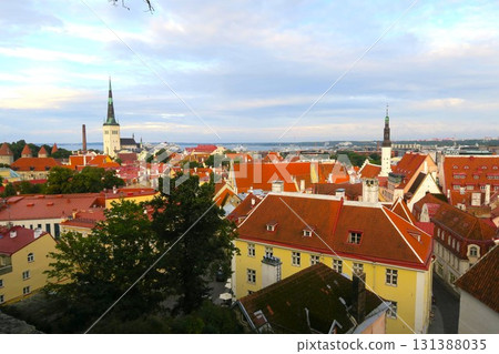 Tallinn Old Town seen from Toompea Tallinn Old Town seen from Toompea 131388035