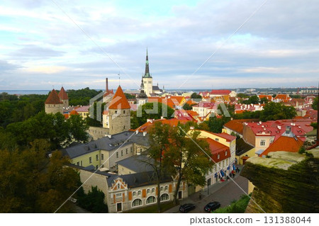 Tallinn Old Town seen from Toompea Tallinn Old Town seen from Toompea 131388044