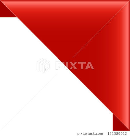 Bold graphic design featuring a vivid red corner accent against a stark black background with a modern look. Bold graphic design featuring a vivid red corner accent against a stark black background with a modern look. 131389912