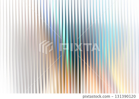 White Blue Gradient Ribbed Glass Background White Blue Gradient Ribbed Glass Background 131390120