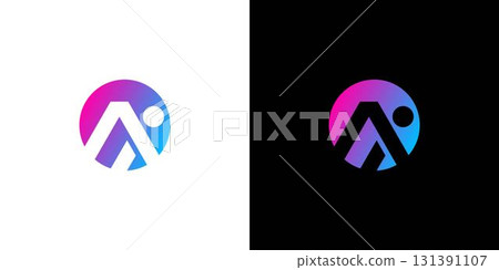 modern and professional AI logo design modern and professional AI logo design 131391107