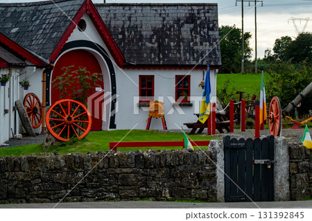 Traditinal irish transportation cat and wheels Traditinal irish transportation cat and wheels 131392845