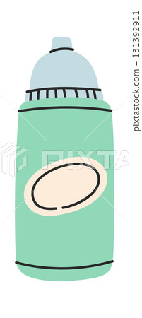 Glue container hand drawn element 131392911