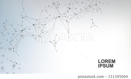 Global network connection website header or banner design. Abstract background with connecting dots and lines. Global business. Social network communication. Internet technology. Vector illustration Global network connection website header or banner design. Abstract background with connecting dots and lines. Global business. Social network communication. Internet technology. Vector illustration 131395004