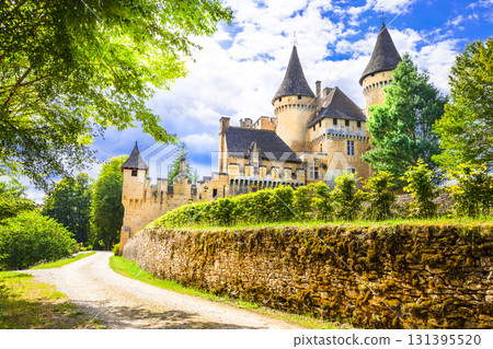 most beautiful castles of France - Puimartin,Dordogne 131395520