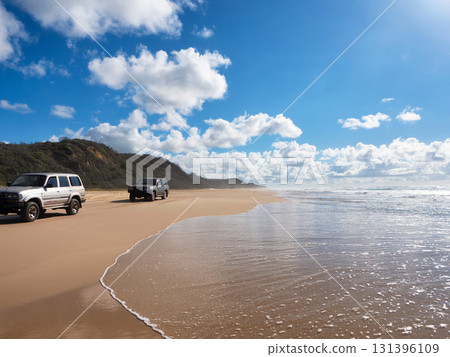 Australia, Fraser Island, Fraser Island, Carrie Island, Fraser Island, beach scenery 131396109