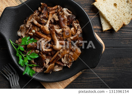 Fried Honey Mushrooms 131396154