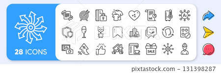 Multichannel, Face id and Work home line icons. Interest rate, AI generate, Inflation icons. Pack of Refrigerator, Versatile, Inspect icon. Medical tablet, Report, Clean t-shirt pictogram. Vector Multichannel, Face id and Work home line icons. Interest rate, AI generate, Inflation icons. Pack of Refrigerator, Versatile, Inspect icon. Medical tablet, Report, Clean t-shirt pictogram. Vector 131398287