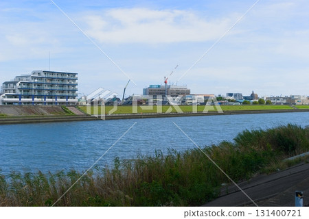2025年9月,東京江戶川區荒川河畔的風景 2025年9月,東京江戶川區荒川河畔的風景 131400721