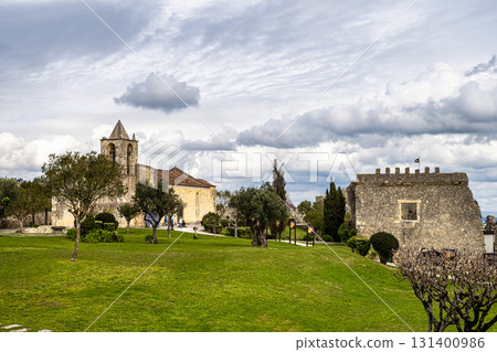 Church of Santa Maria da Alcacova in Castle of Montemor-o-Velho town, Coimbra District of Portugal 131400986